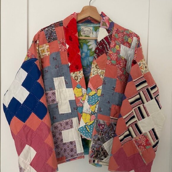 One of a Kind Aiyia Quilted Kimono Style Jacket - Picture 2 of 14